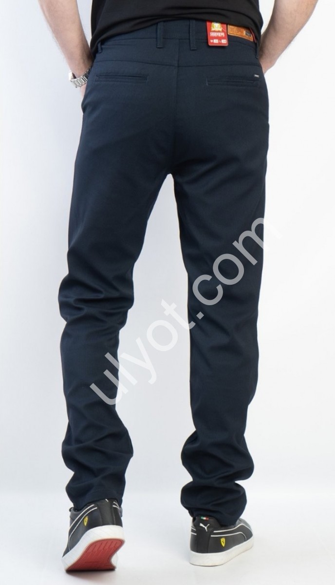 БРЮКИ FEERARS (32-38) ПОЛОСКА Т.СИНИЙ 38-2