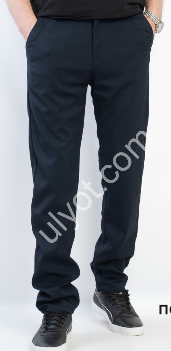 БРЮКИ FEERARS (34-44) ПОЛОСКА Т.СИНИЙ 39-2