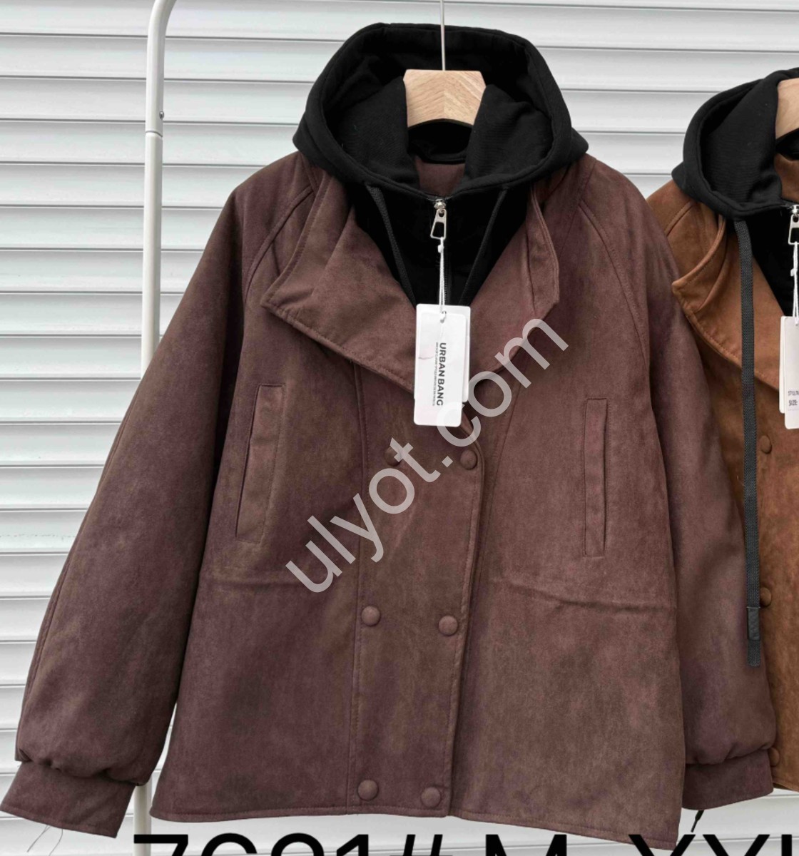 КУРТКА (M-2XL) ШОКОЛАД 7621