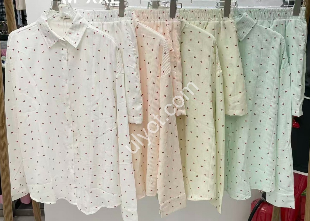 КОСТЮМ (44-50) ЖЕЛТЫЙ TWO-S207