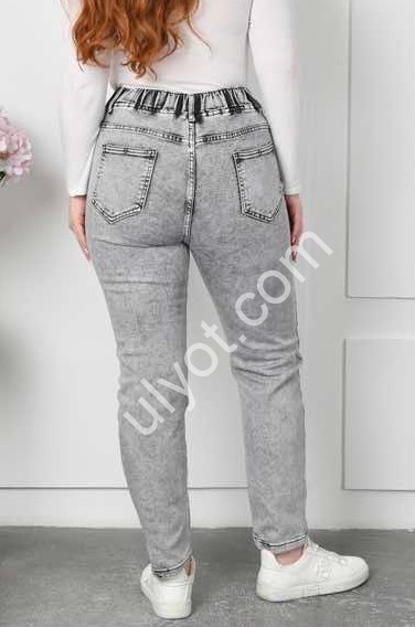 ДЖИНСЫ M.MIKI (30-36) СЕРЫЙ 6878