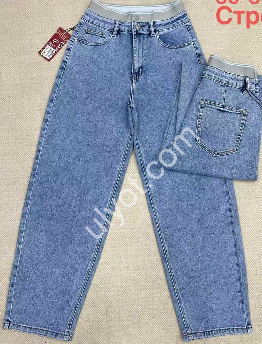 ДЖИНСЫ VANVER (30-36) СИНИЙ D230