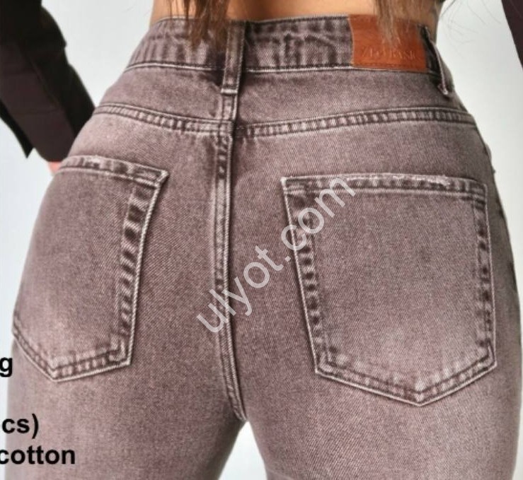 ДЖИНСИ ZEO BASIC (34-42) КАПУЧИНО 5228