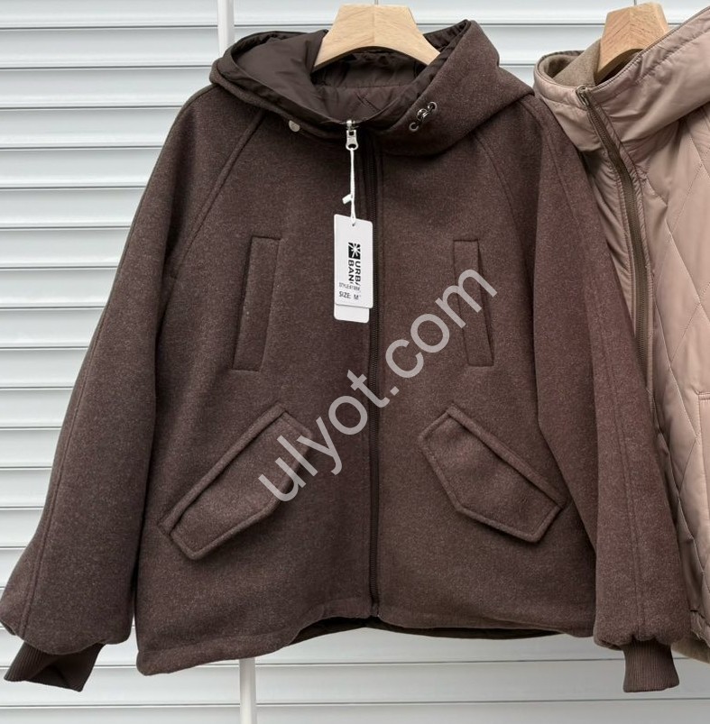 КУРТКА (M-2XL) СІРИЙ 6189