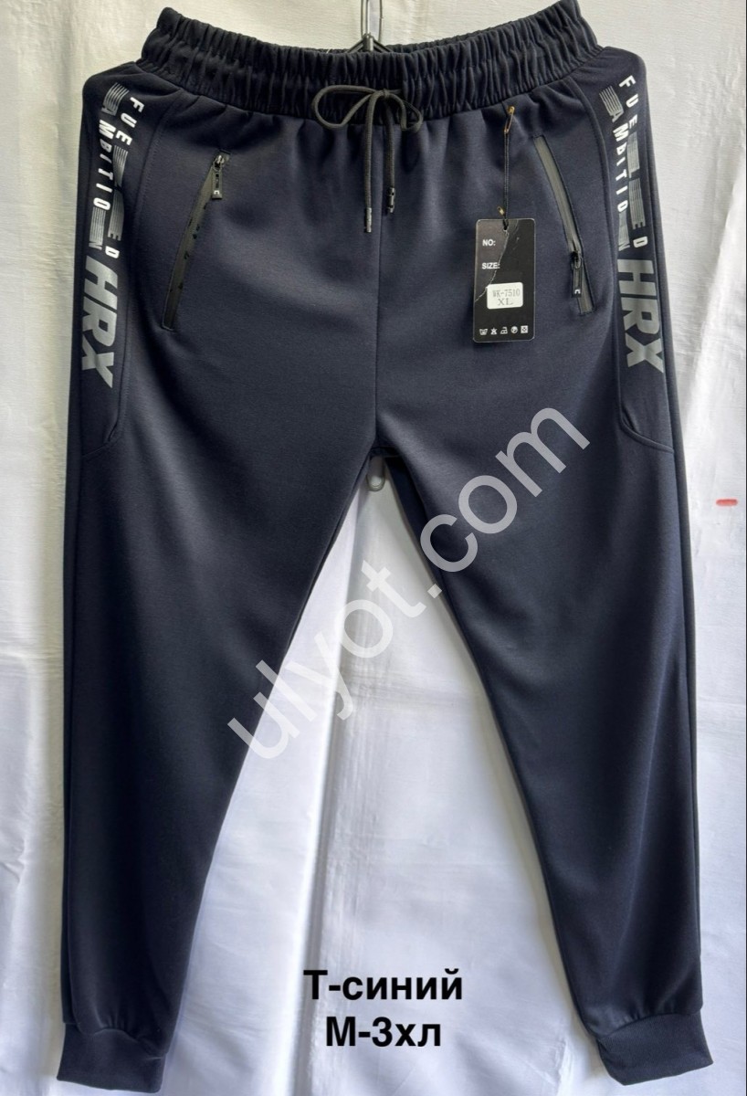 СПОРТ.ШТАНЫ (M-3XL) Т.СИНИЙ 2818