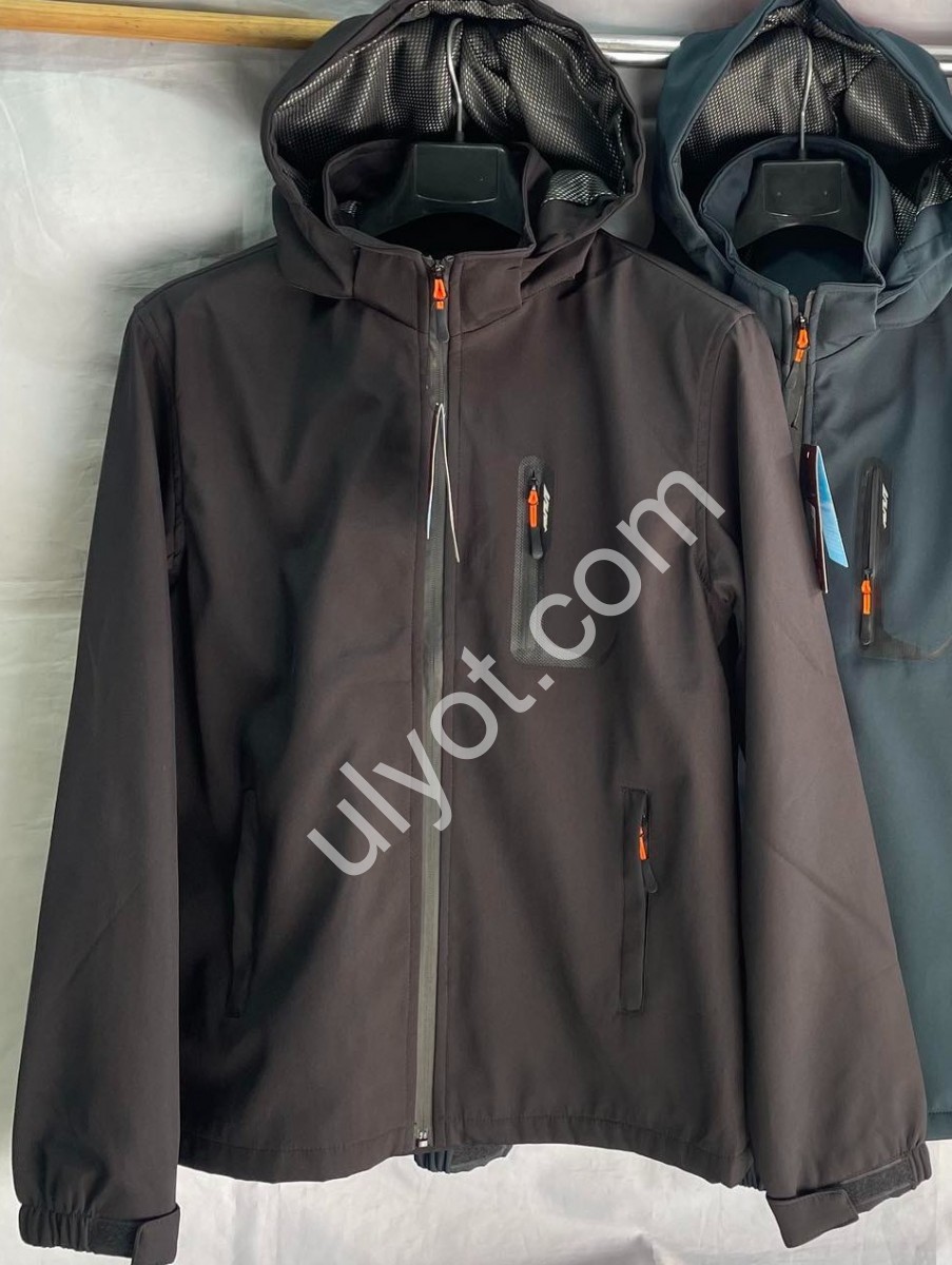 ВЕТРОВКА (5XL) СИНИЙ 666