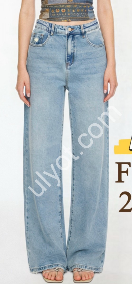 ДЖИНСИ FSW (28-33) БЛАКИТНИЙ F975