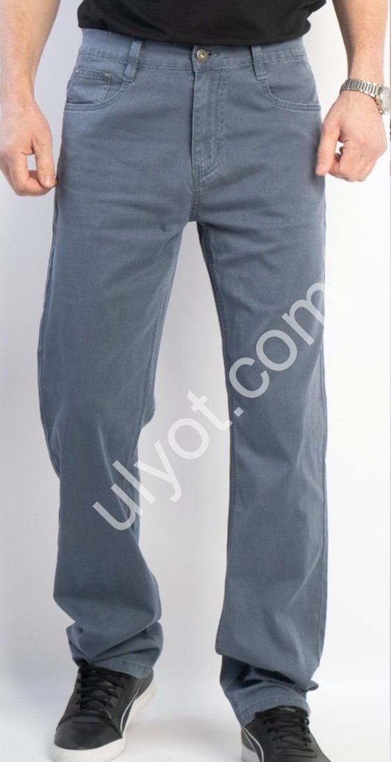 ДЖИНСИ BASANJIU (32-40) ГРАФІТ 028-9-10