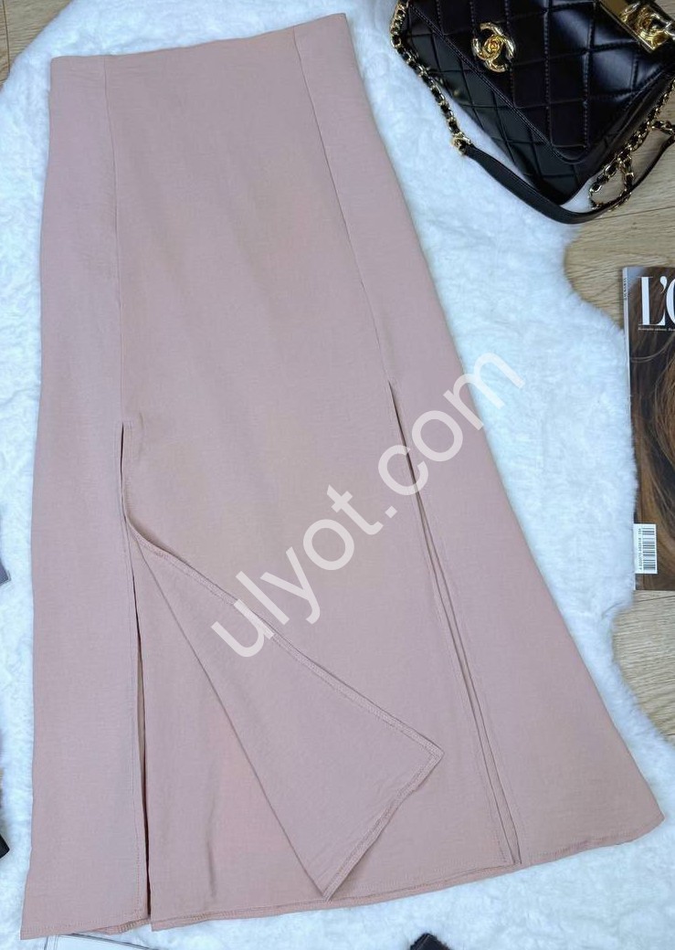 Спідниця (42-48) Пудра 2446