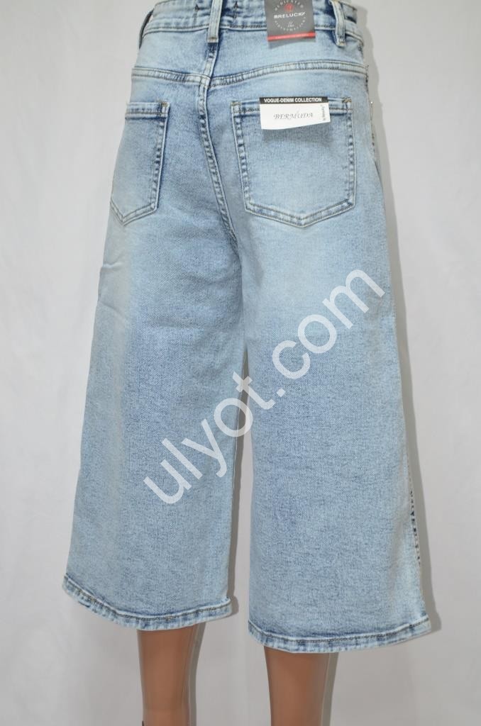 БРИДЖІ RELUCKY (25-30) БЛАКИТНИЙ 03-1