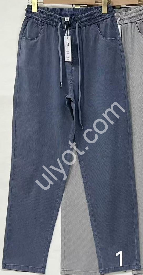 ДЖИНСЫ (28-33) СЕРЫЙ 5609-5