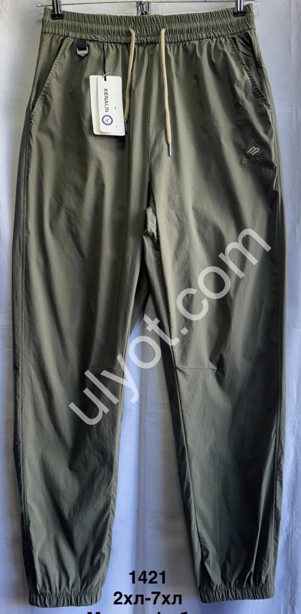 БРЮКИ (2XL-7XL) МАНЖЕТ ХАКИ 1421