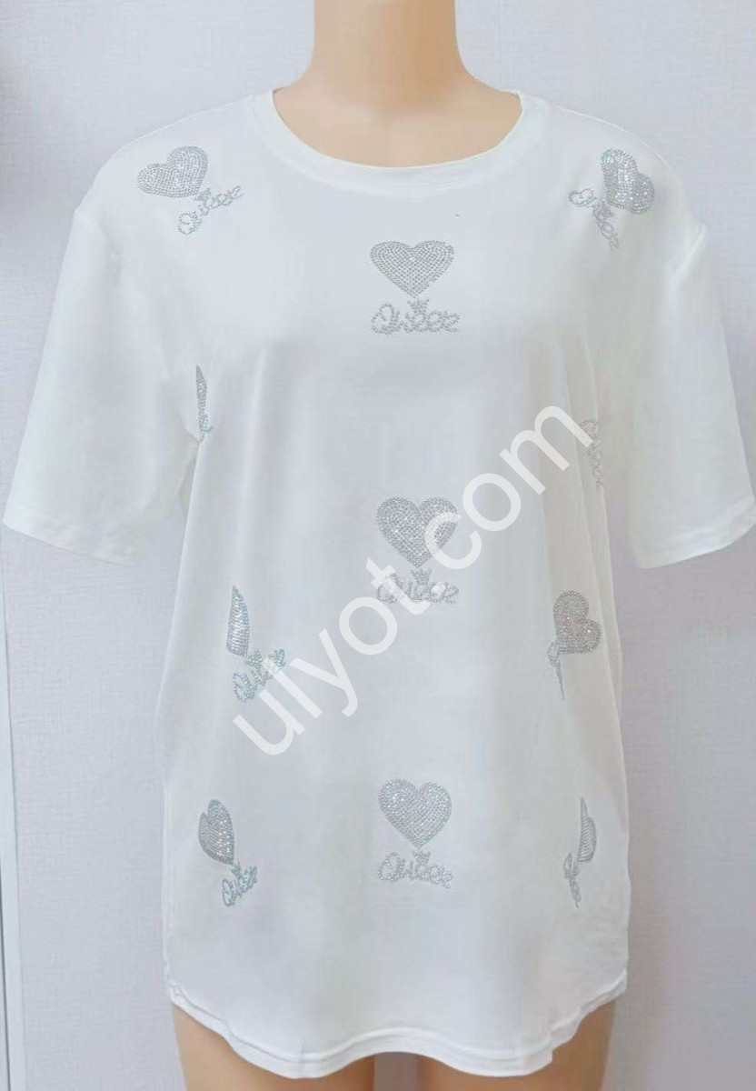 ФУТБОЛКА (ONE SIZE) МІКС 2638