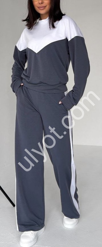 КОСТЮМ (42-52) ГРАФІТ 2532