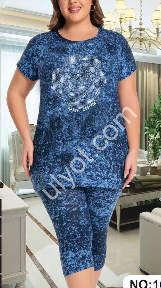 КОСТЮМ (58-66) Т.СИНІЙ 1641