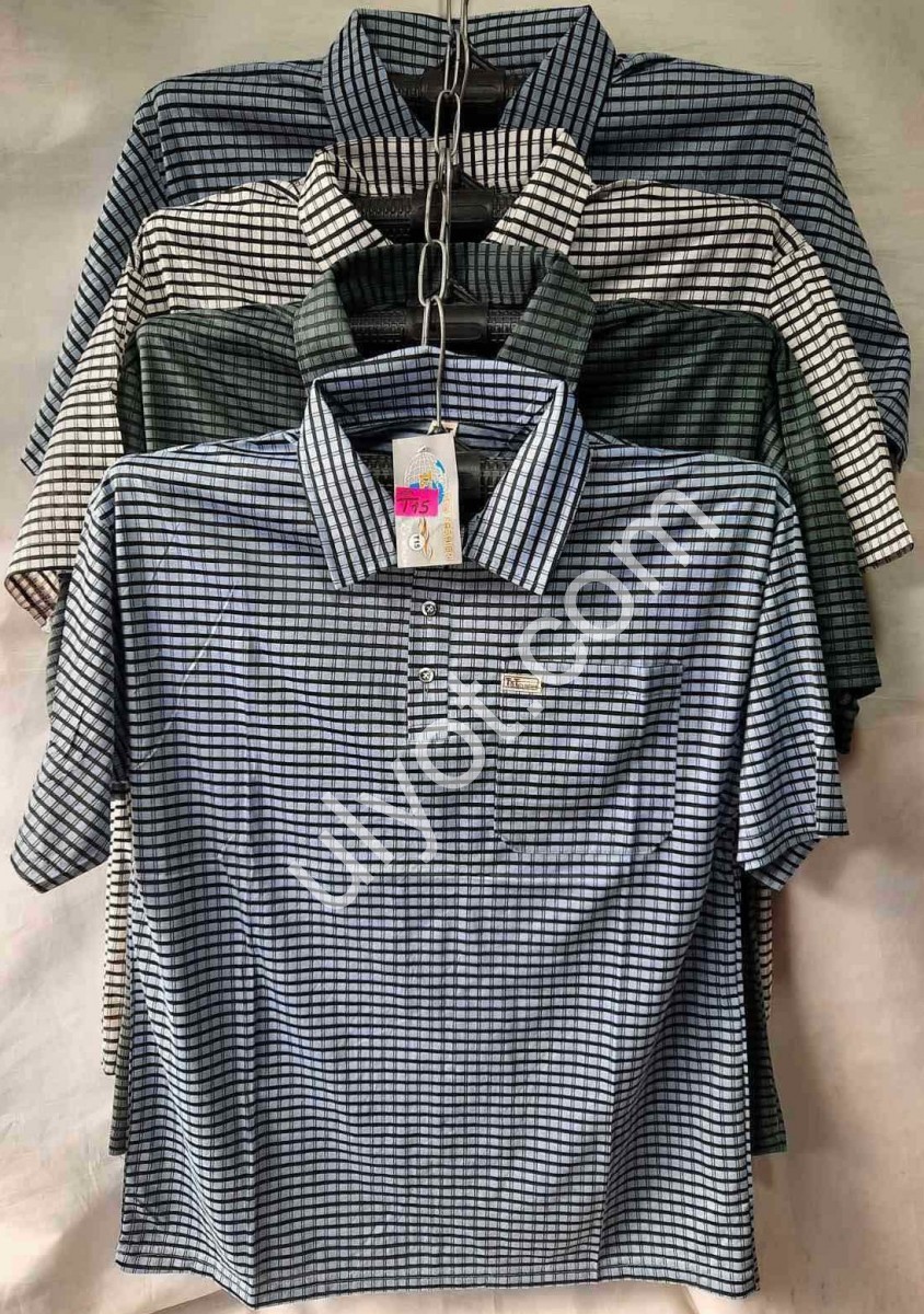 РУБАШКА (XL-5XL) КЛЕТКА МЕЛКАЯ МИКС 