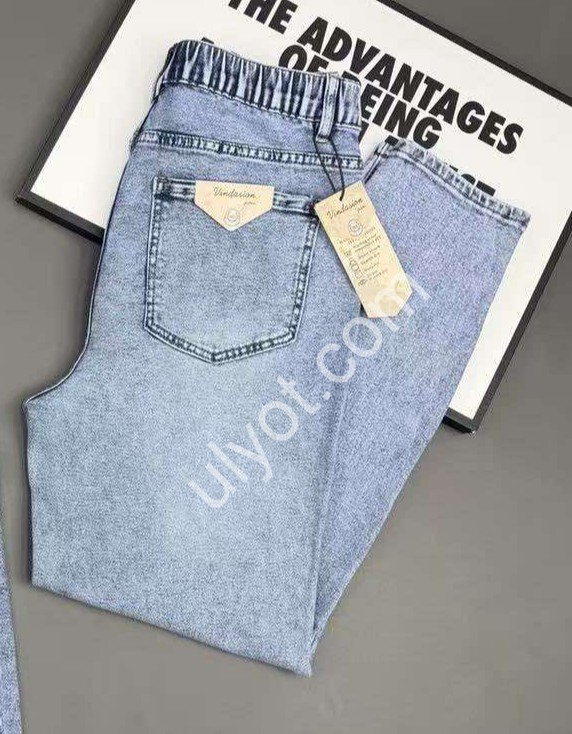 ДЖИНСИ VINDASION (32-42) БЛАКИТНИЙ 6046