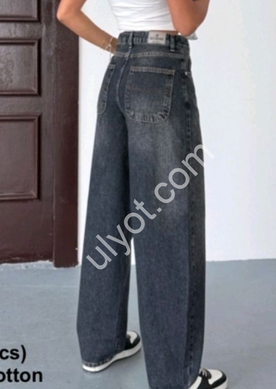 ДЖИНСЫ ZEO BASIC (34-42) СЕРЫЙ 5037