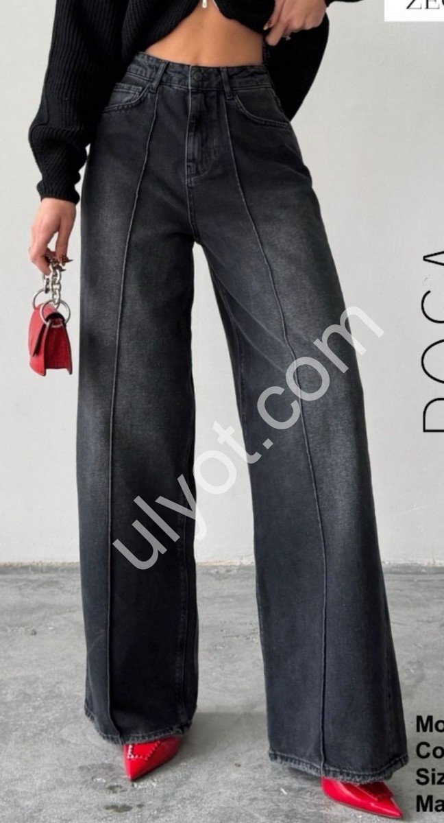 ДЖИНСЫ ZEO BASIC (34-42) ГРАФИТ 5159