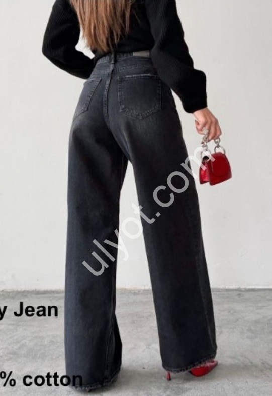 ДЖИНСЫ ZEO BASIC (34-42) ГРАФИТ 5159