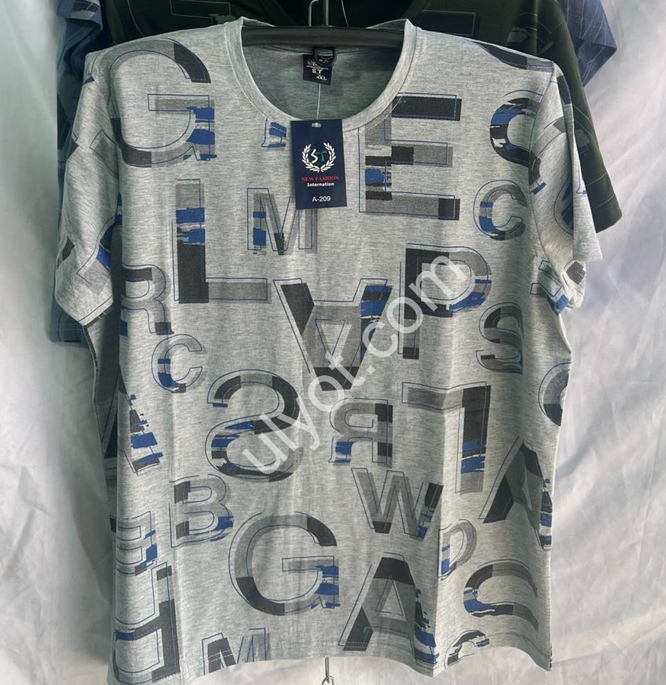 ФУТБОЛКА (XL-5XL) МІКС A209