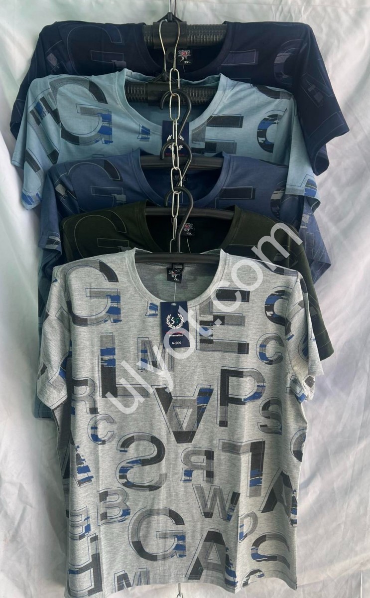 ФУТБОЛКА (XL-5XL) МІКС A209