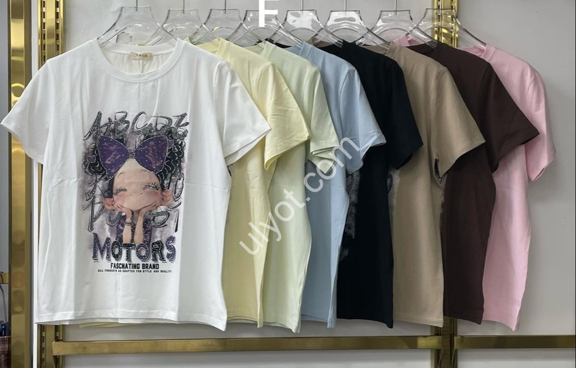 ФУТБОЛКА (ONE SIZE 55-56) МІКС LT5655