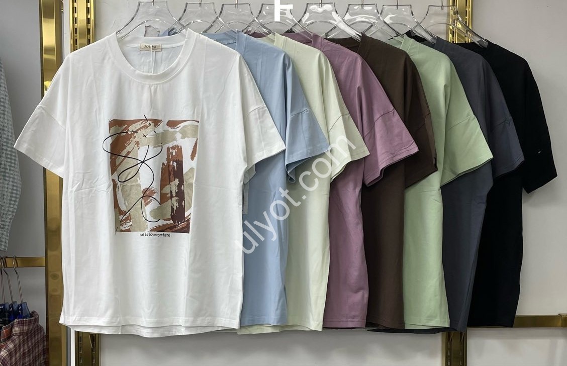 ФУТБОЛКА (ONE SIZE 62-64) МІКС LT6414