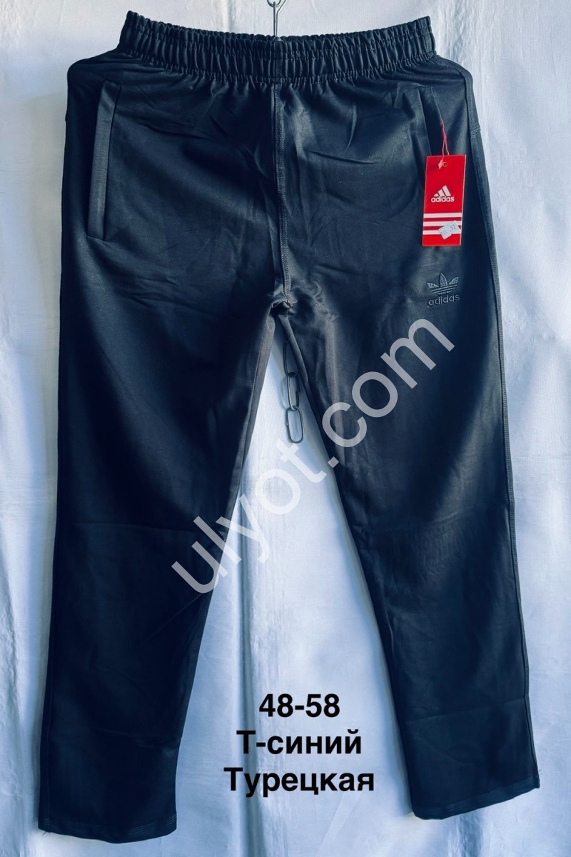 СПОРТ.ШТАНЫ A01 (48-58) ПРЯМОЙ Т.СИНИЙ 