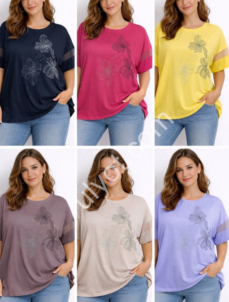 ФУТБОЛКА (2XL-4XL) МІКС 26034