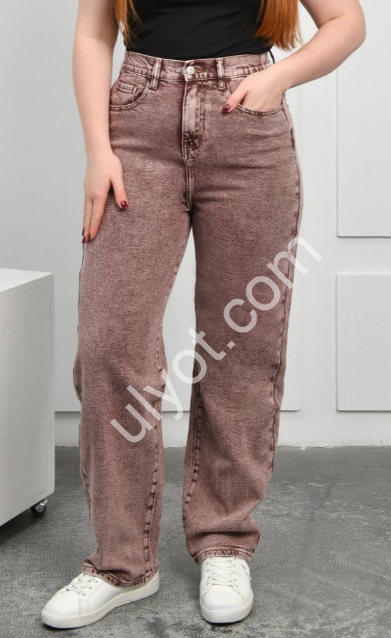 ДЖИНСИ LIANA (30-36) КОРИЧНЕВИЙ 1069