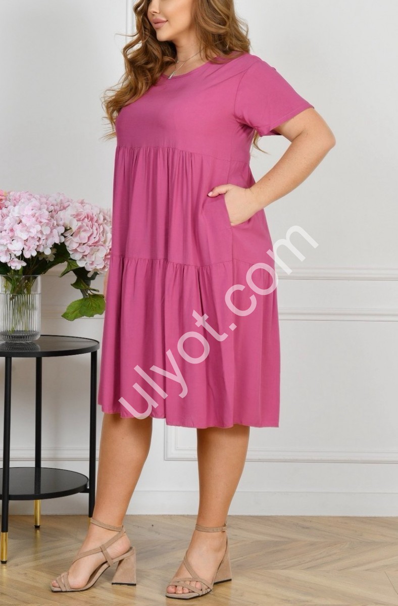 ПЛАТЬЕ (ONE SIZE 60-64) МИКС 2172