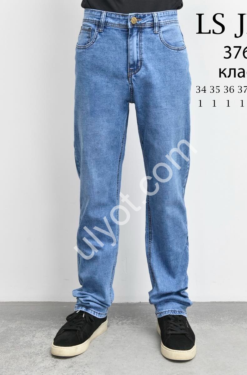 ДЖИНСИ LS JEANS (34-44) СИНІЙ 376D