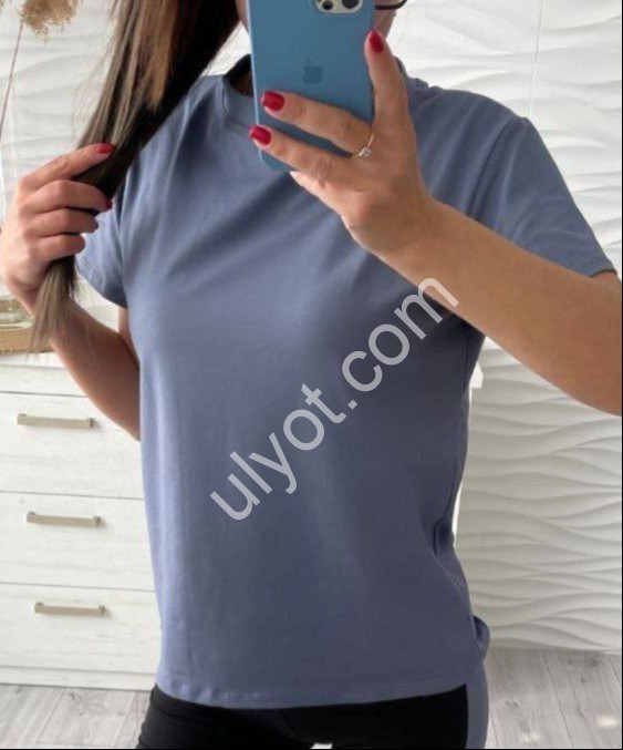 ФУТБОЛКА (42-50) ГРАФИТ 2437