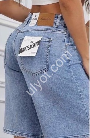 БЕРМУДЫ M.SARA (L-XL) СИНИЙ 867-4B