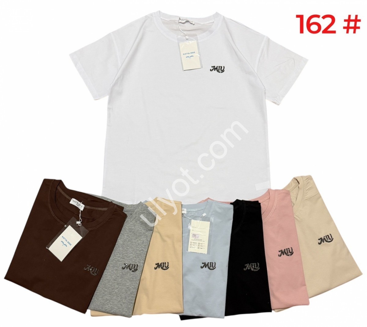 ФУТБОЛКА (ONESIZE 48-52) МИКС 162