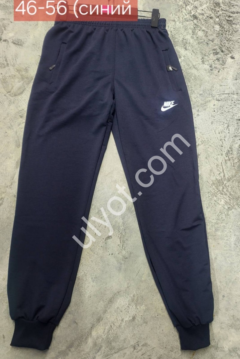 СПОРТ.ШТАНИ N02 (46-52) МАНЖЕТ Т.СИНІЙ