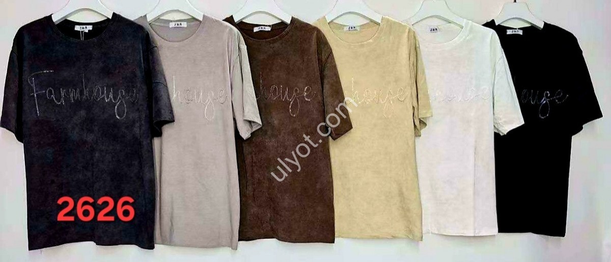 ФУТБОЛКА (ONESIZE 52-56) МИКС 2626