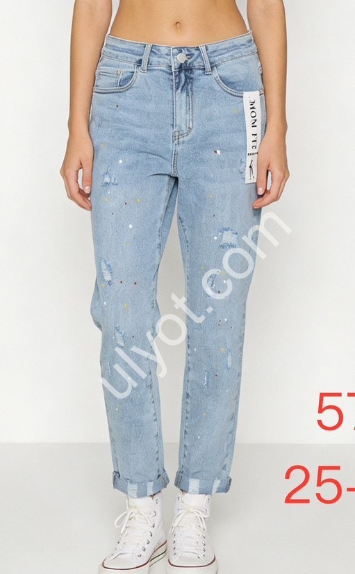 ДЖИНСИ DENIM NEW (25-30) БЛАКИТНИЙ 576