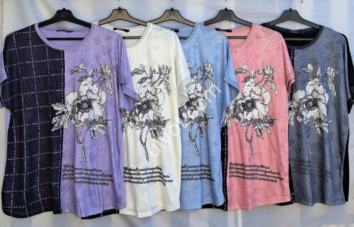 ФУТБОЛКА (ONESIZE 52-58) МИКС 013