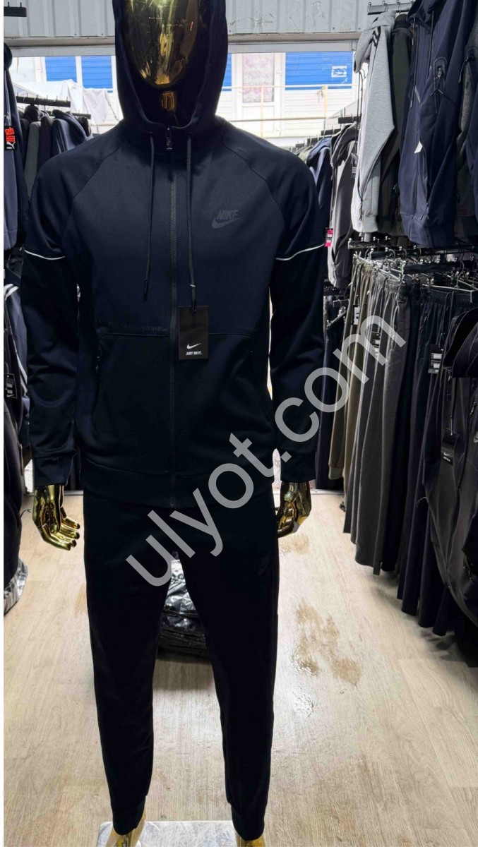 СПОРТ.КОСТЮМ N02 (46-54) МАНЖЕТ Т.СИНИЙ 