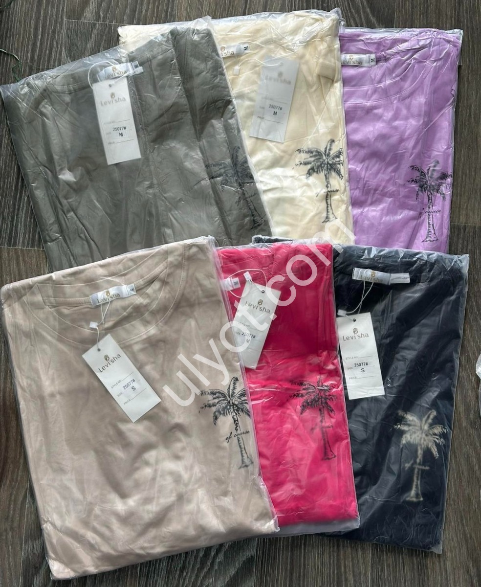 Фото 2 ФУТБОЛКА-ПЛАТЬЕ (48-56) МИКС 25077