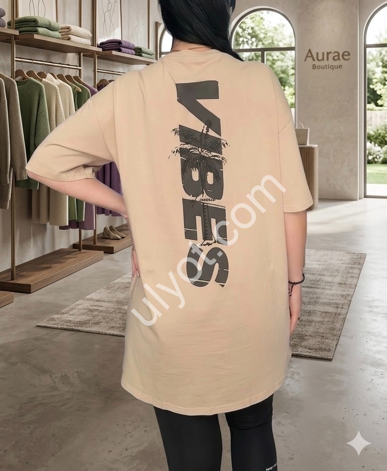 ФУТБОЛКА-ПЛАТЬЕ (48-56) МИКС 25077