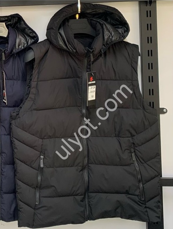 ЖИЛЕТКА LINKEVOGUE (48-56) ЧЕРНЫЙ E12