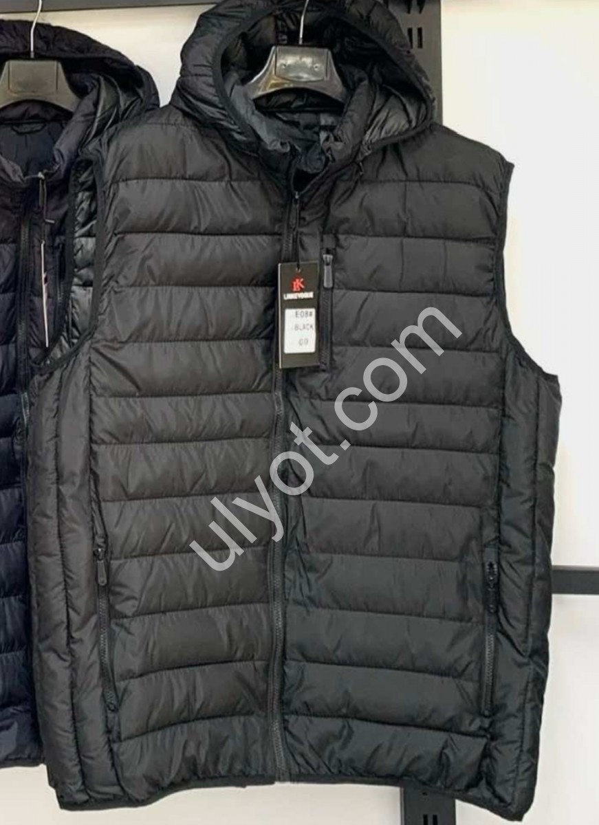 ЖИЛЕТКА LINKEVOGUE (56-64) СЕРЫЙ E08