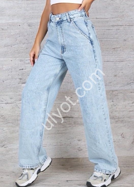 ДЖИНСЫ TOP SHOP (25-28) ГОЛУБОЙ 1445