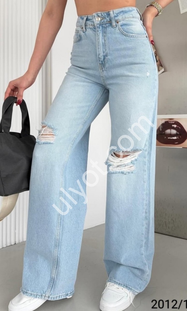 ДЖИНСЫ WOMAN DENIM (34-42) ГОЛУБОЙ 2012/1727