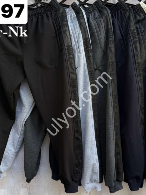 СПОРТ.ШТАНЫ N02 (46-54) МАНЖЕТ МЕЛАНЖ LT-NK