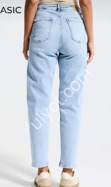 ДЖИНСЫ IT'S BASIC (34-42) ГОЛУБОЙ 3506/4s6/3