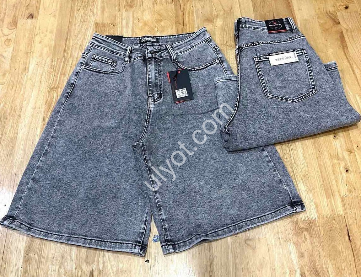 ШОРТЫ RELUCKY (28-33) СЕРЫЙ 10-1